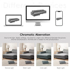 Canapé d'angle en velours côtelé 134 avec canapé en nuage en L et chargeur USB et méridienne 50 (capacité de 150 kg)