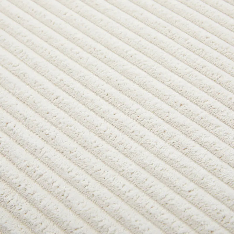 Canapé d'angle en velours côtelé 134 avec canapé en nuage en L et chargeur USB et méridienne 50 (capacité de 150 kg)