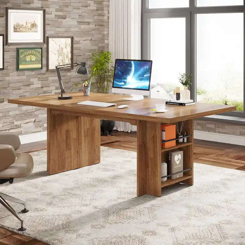 Bureau de direction de 160 cm avec rangement