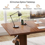 Bureau de direction de 160 cm avec rangement