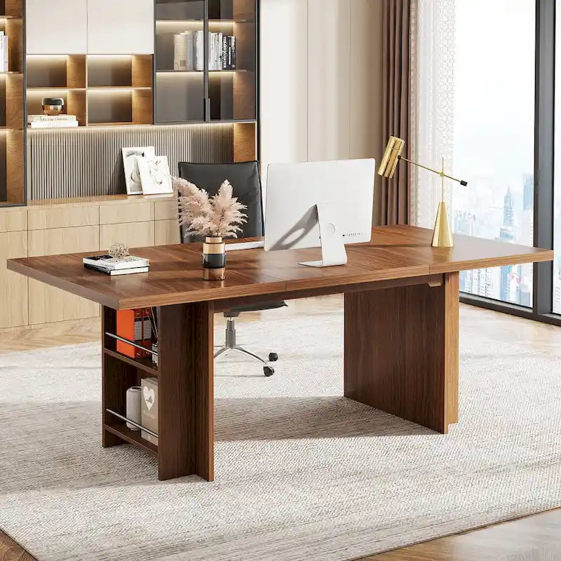 Bureau de direction de 160 cm avec rangement