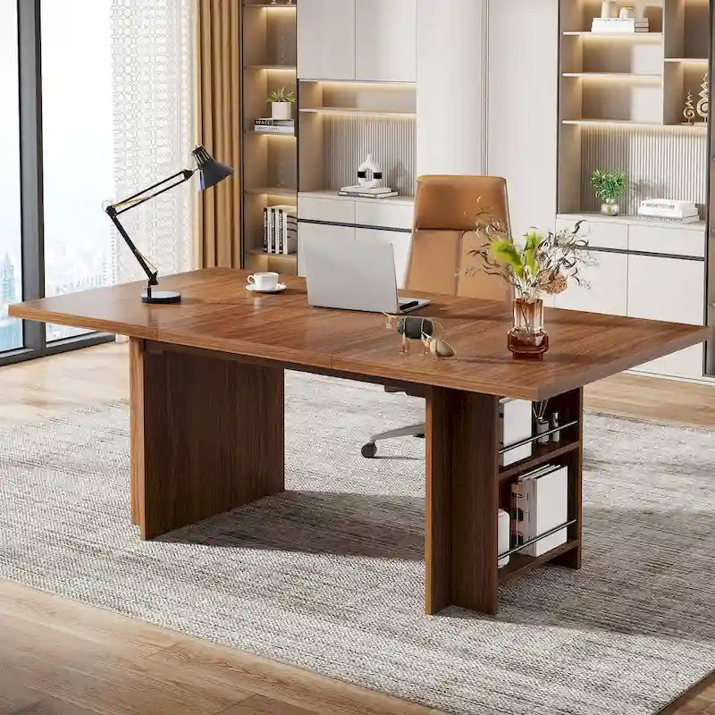 Bureau de direction de 160 cm avec rangement