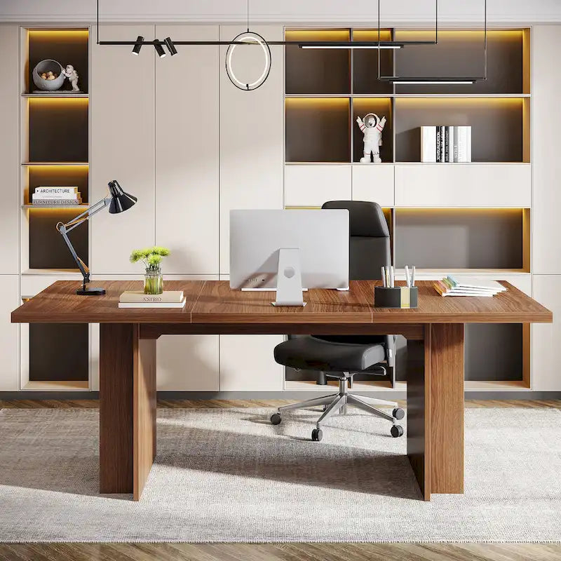 Bureau de direction de 160 cm avec rangement