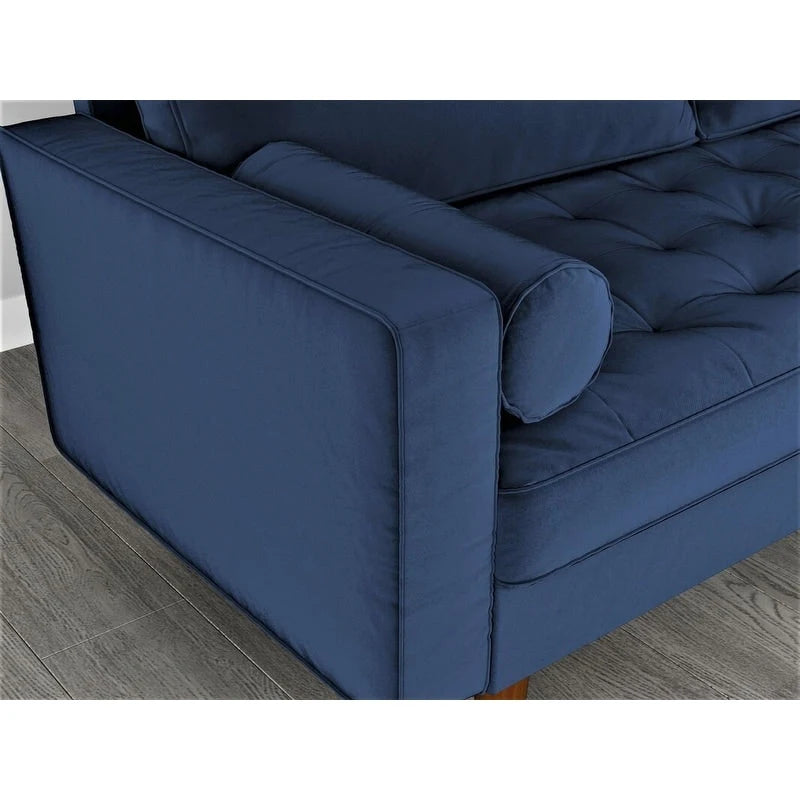 Causeuse en velours Mac