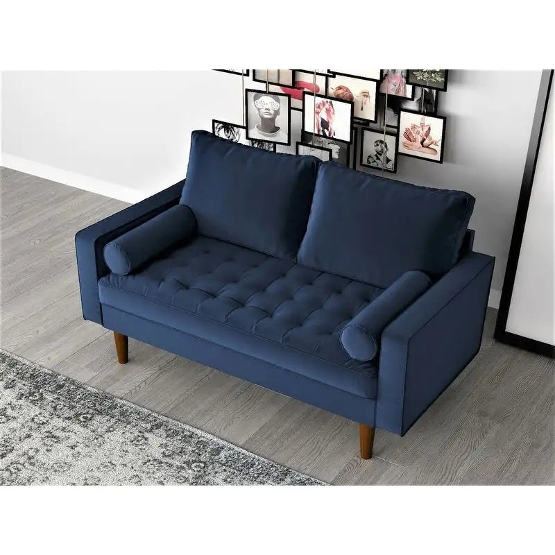 Causeuse en velours Mac