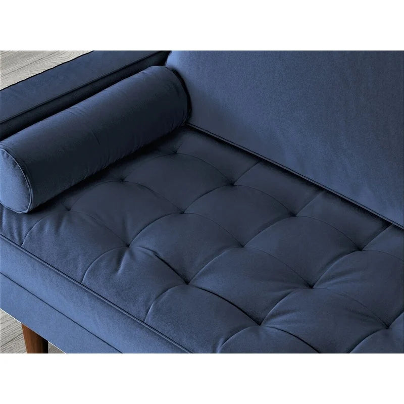 Causeuse en velours Mac