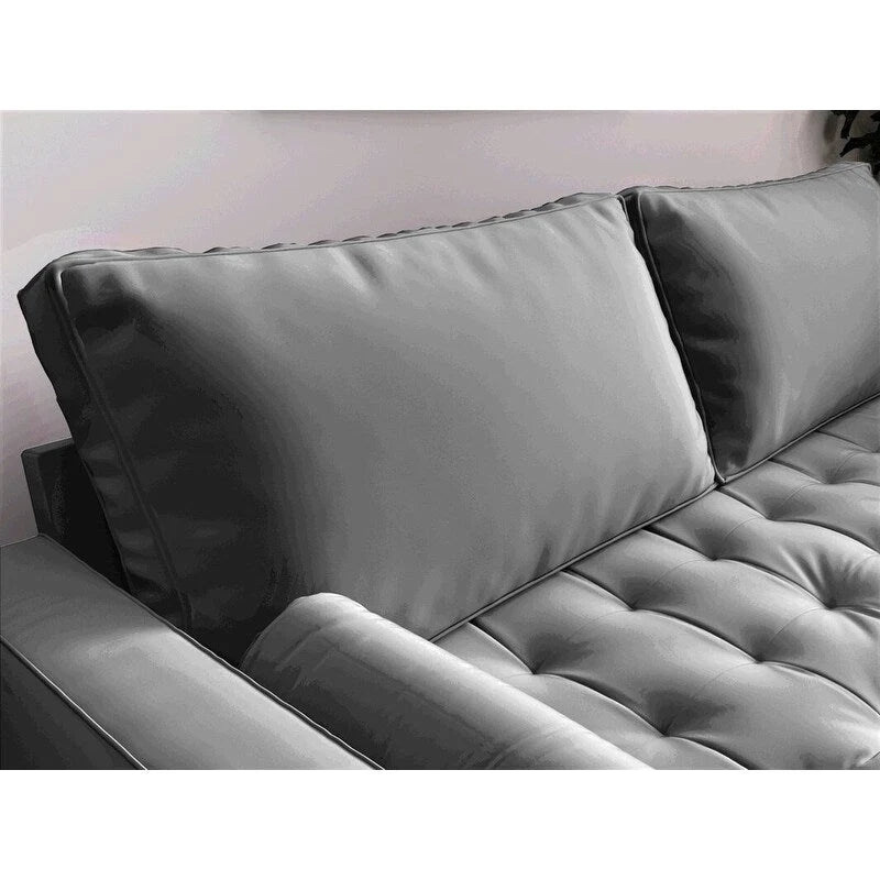 Causeuse en velours Mac
