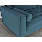 Causeuse en velours Mac