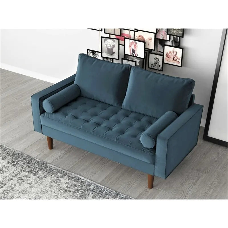 Causeuse en velours Mac
