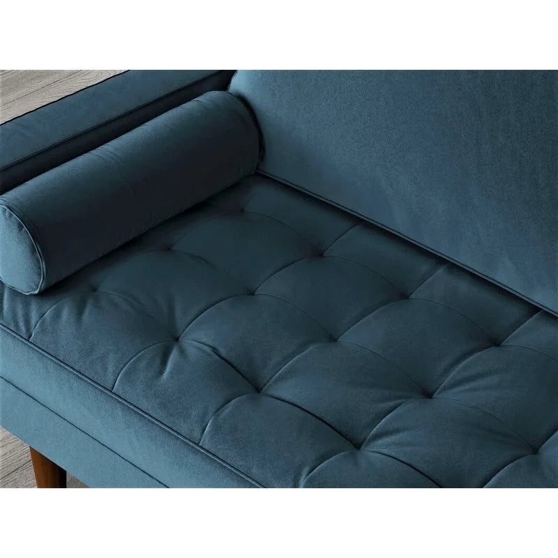 Causeuse en velours Mac