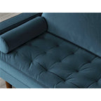 Causeuse en velours Mac