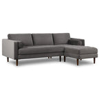 Canapé sectionnel droit Napa 104.5 en tissu