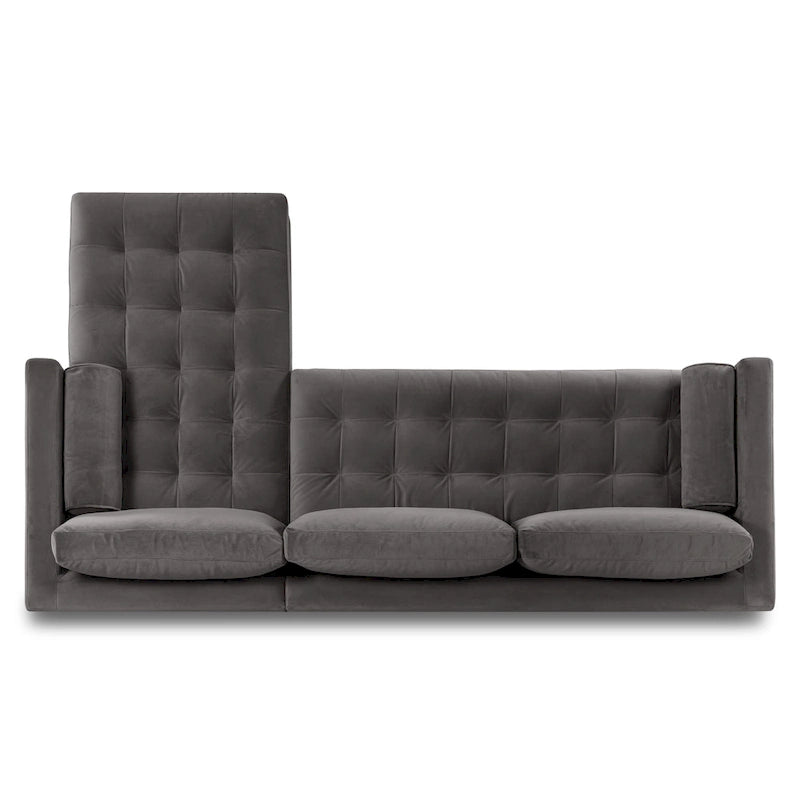 Canapé sectionnel droit Napa 104.5 en tissu
