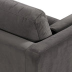 Canapé sectionnel droit Napa 104.5 en tissu