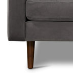 Canapé sectionnel droit Napa 104.5 en tissu