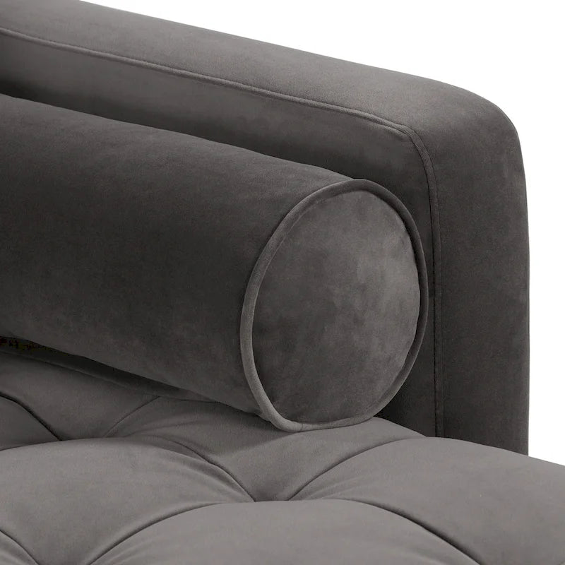 Canapé sectionnel droit Napa 104.5 en tissu
