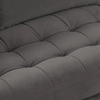 Canapé sectionnel droit Napa 104.5 en tissu