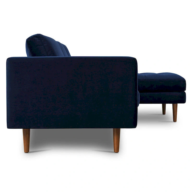 Canapé sectionnel droit Napa 104.5 en tissu