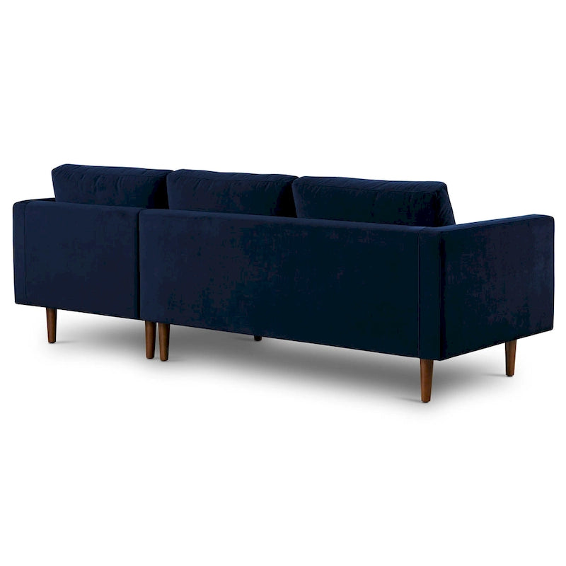 Canapé sectionnel droit Napa 104.5 en tissu