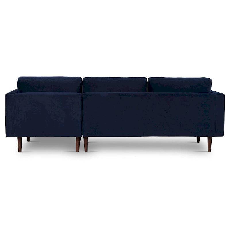 Canapé sectionnel droit Napa 104.5 en tissu