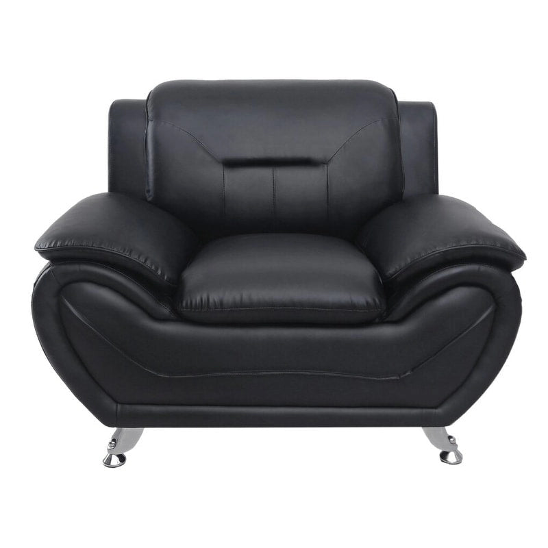 Fauteuil club en similicuir Michael Segura
