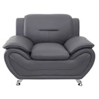 Fauteuil club en similicuir Michael Segura