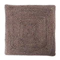 Pouf/coussin de sol en jute texturé Faxon