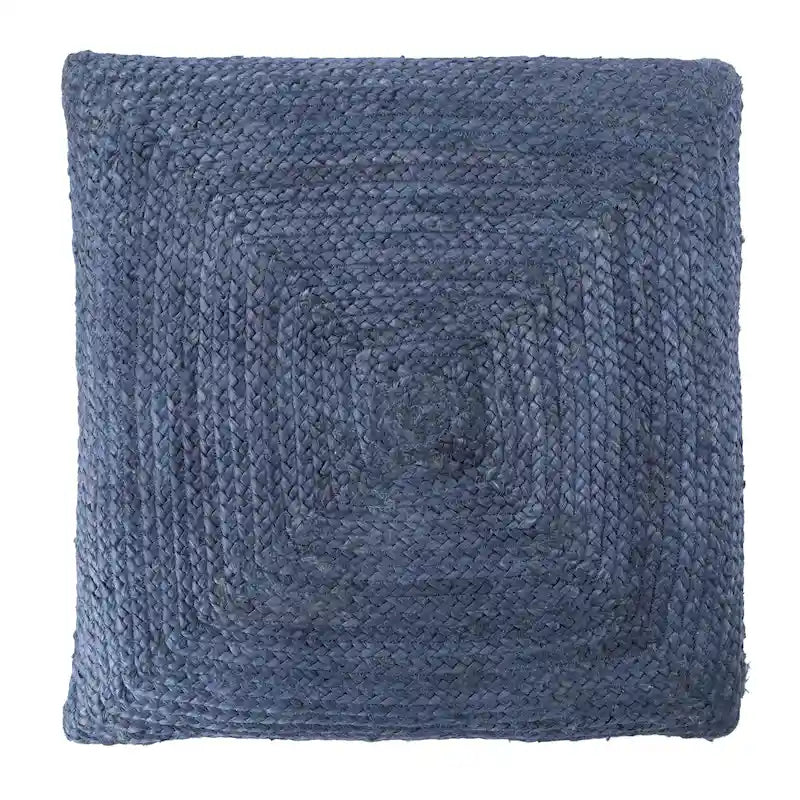 Pouf/coussin de sol en jute texturé Faxon