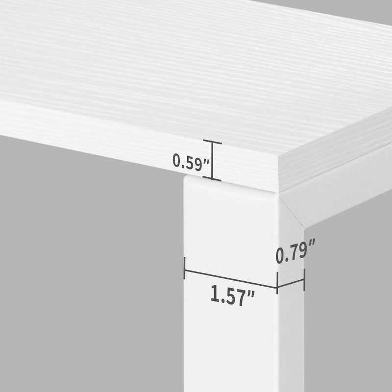 Bureau de jeu en L à LED, bureau d'angle pour ordinateur de 65 pouces avec support d'écran et armoire de rangement