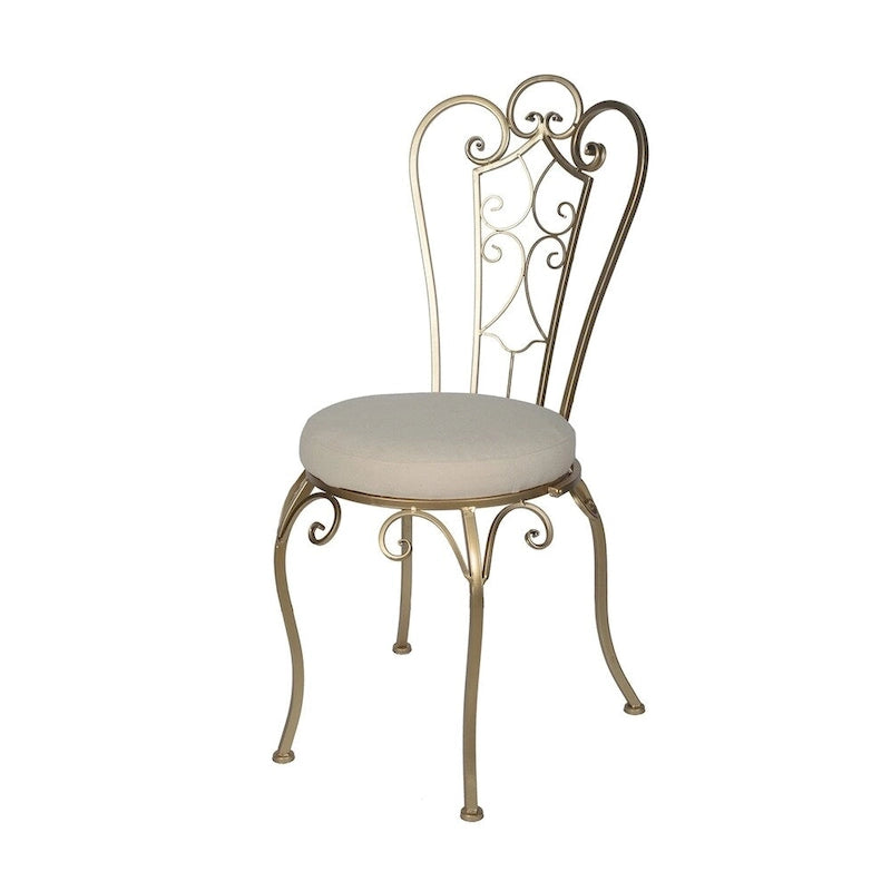 Chaise d'appoint pliante Goldtone de 22 pouces