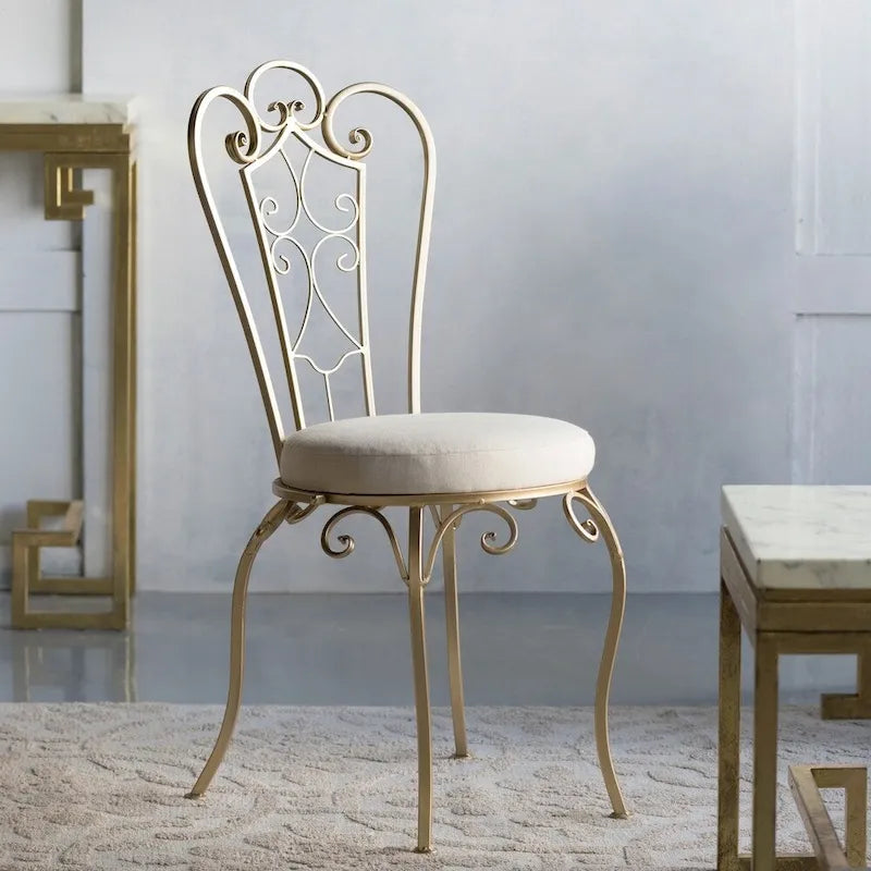 Chaise d'appoint pliante Goldtone de 22 pouces
