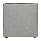 Fauteuil central sans accoudoirs pour canapé modulable contemporain - 36,75P x 28,25L x 28H