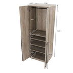 Lot de 2 armoires autoportantes Lee Modern 3.0