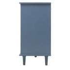 Meuble 2 Portes 3 Tiroirs Mobilier Américain Adapté pour Chambre - N/A