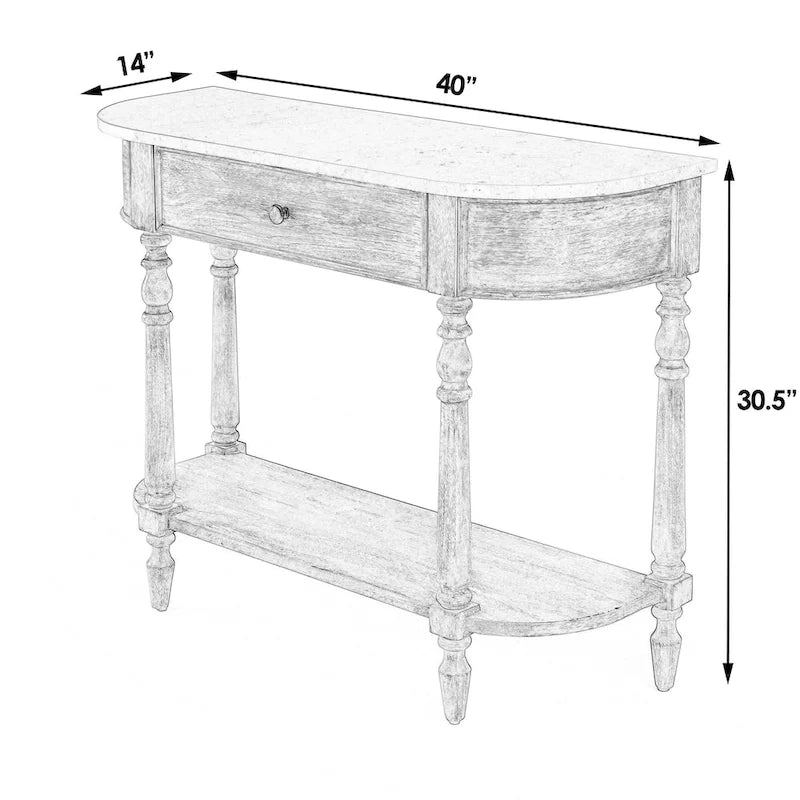 Console en marbre Danielle