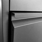 Classeur vertical à 3 tiroirs avec serrure, armoire de classement en acier pour bureau/domicile