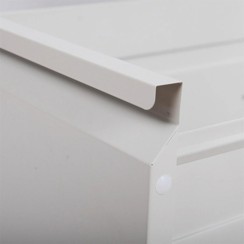 Classeur vertical à 3 tiroirs avec serrure, armoire de classement en acier pour bureau/domicile