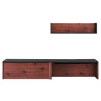 Bureau mural Kinetic 38 avec armoire et étagère