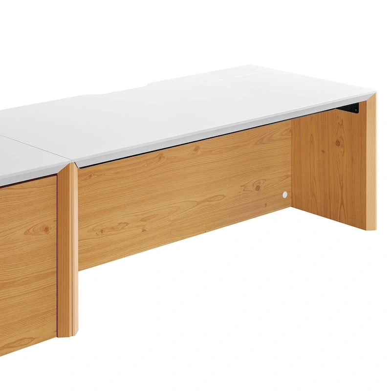 Bureau mural Kinetic 38 avec armoire et étagère