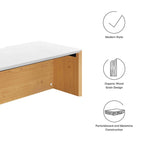 Bureau mural Kinetic 38 avec armoire et étagère