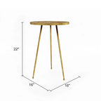Table d'appoint ronde Atonvale – 56 cm (H) x 41 cm (l) x 41 cm (P)