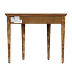 Table console demi-lune Hampton en loupe 36